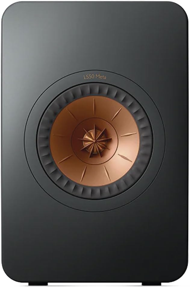 KEF LS50 Meta Passive Bookshelf Speakers - Pair (Carbon Black)